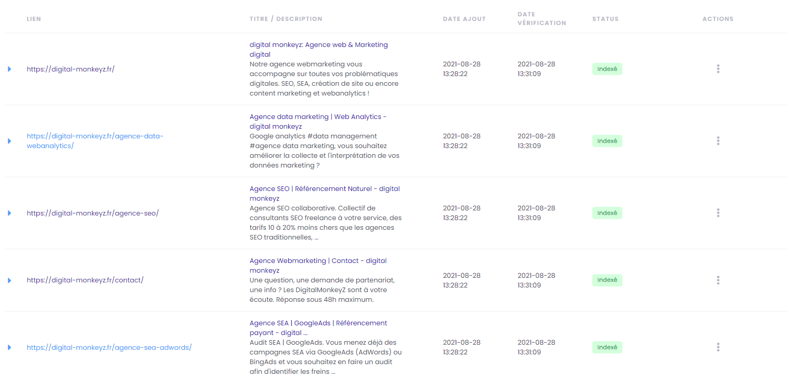 page 14 screen isindexed