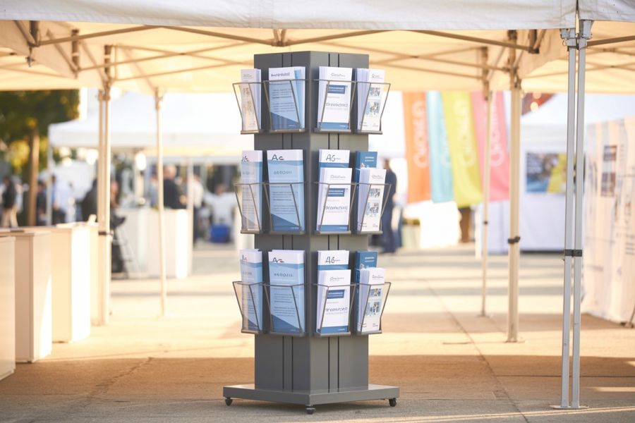 Présentoir à flyers