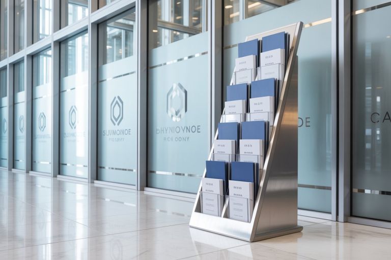 presentoirs a flyers