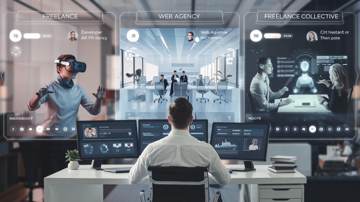 Agence de dev web ou freelance : que choisir en 2025