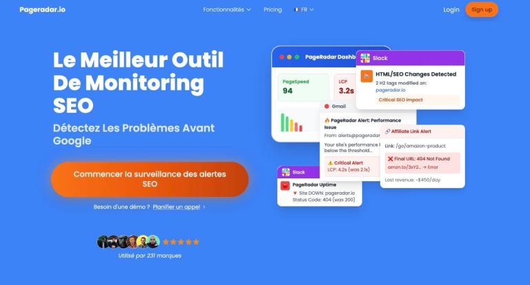 code promo pageradar