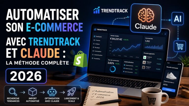 automatiser son e commerce avec trendtrack et claude la méthode complète 2026